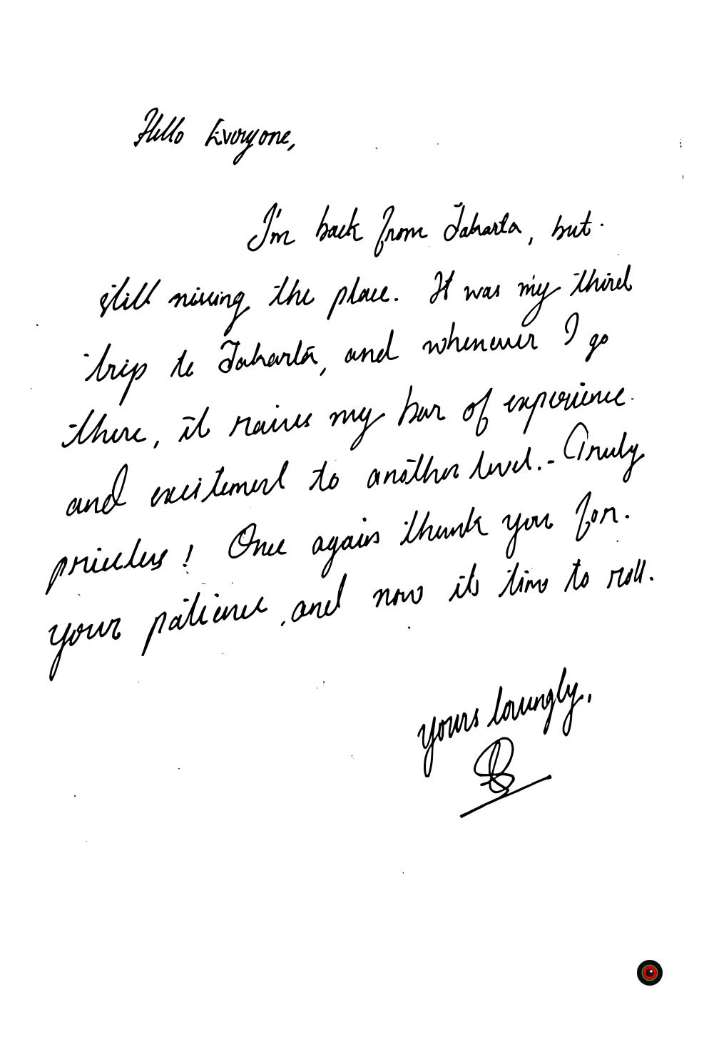 letter